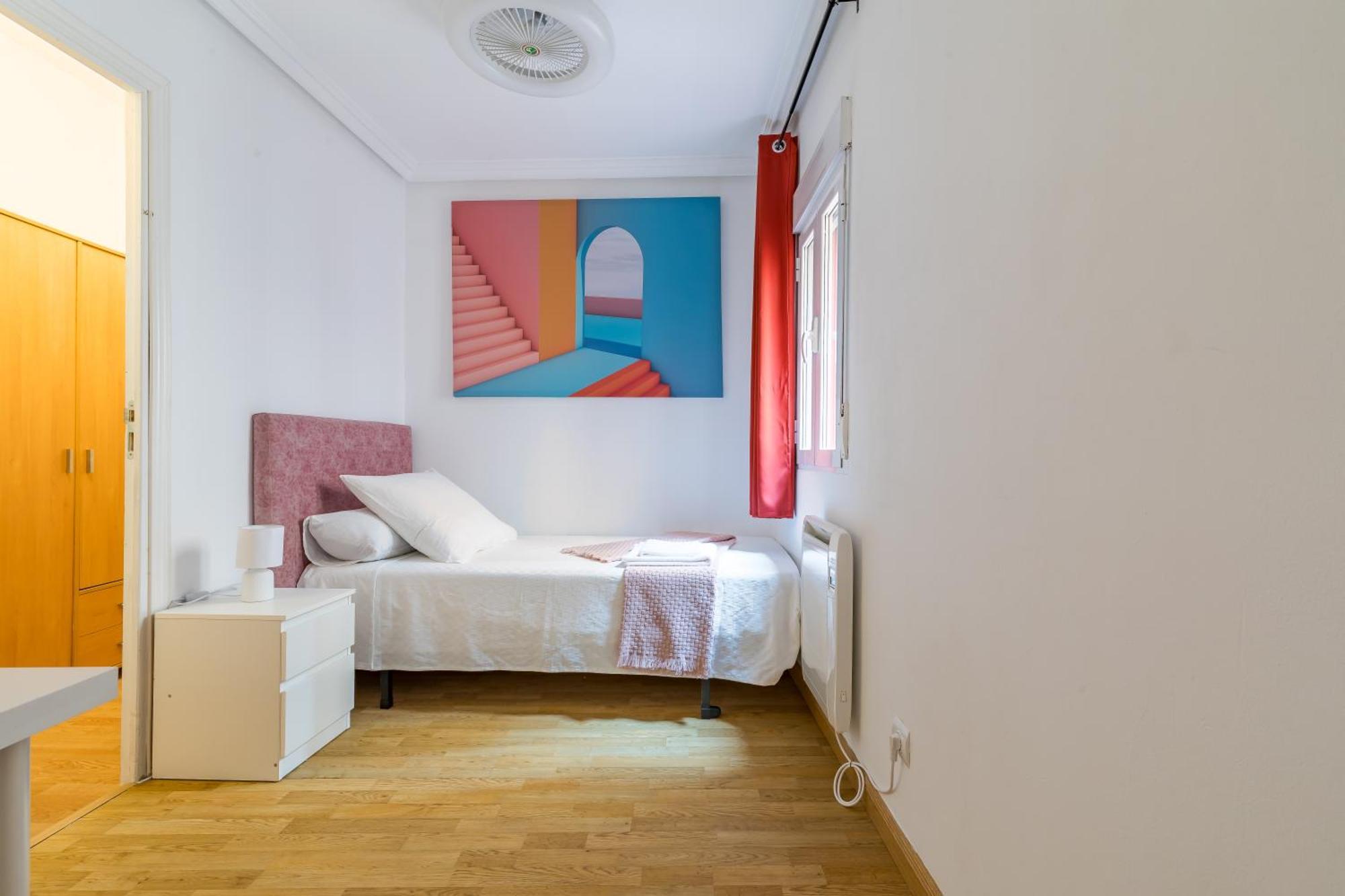 Apartamento Confortable Y Funcional En Vallecas 马德里 外观 照片